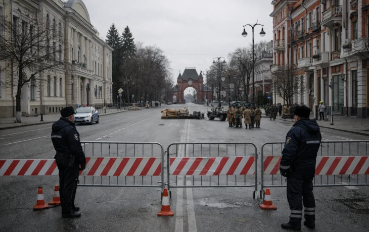 В центре Краснодара 12 февраля временно ограничат движение транспорта
