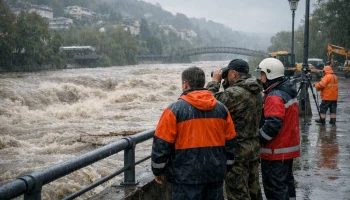 В нескольких районах Кубани зафиксировали подъем уровня воды в реках