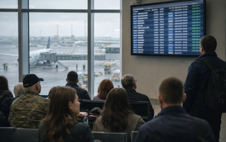 В аэропорту Краснодара задержали более пятнадцати рейсов из-за временных ограничений В аэропорту Краснодара задержали более пятнадцати рейсов из-за временных ограничений