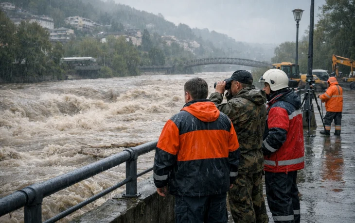 В нескольких районах Кубани зафиксировали подъем уровня воды в реках