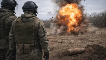 В Новокубанске уничтожили артиллерийский снаряд времен Великой Отечественной войны