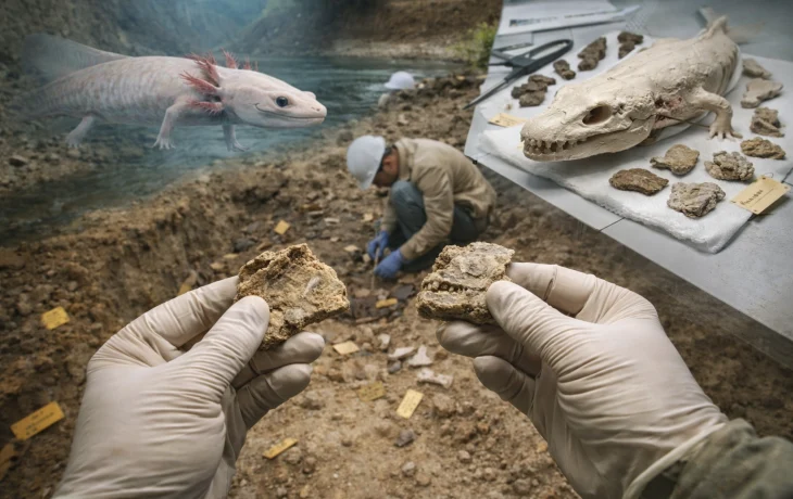 На Кубани обнаружили останки древнего предка мифического дракона ольма