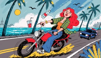 Сочинская мотоциклистка рискует тюрьмой за повторную пьяную езду Сочинская мотоциклистка рискует тюрьмой за повторную пьяную езду