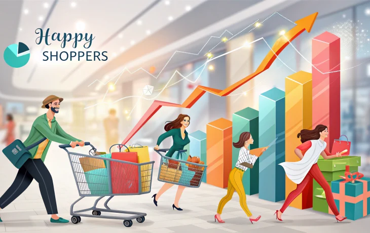 Потребительская активность на Кубани обходит общероссийскую в 2025 году