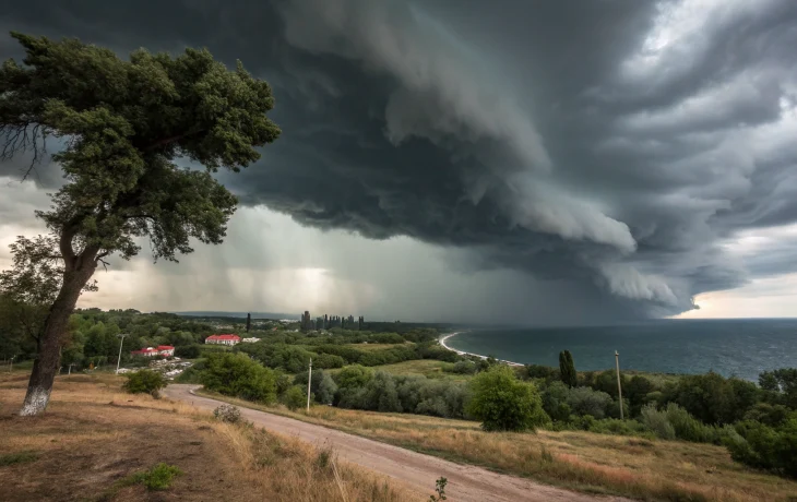 В Краснодарском крае объявлено штормовое предупреждение В Краснодарском крае объявлено штормовое предупреждение