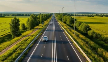 Под Краснодаром на месяц изменят движение на трассе М-4