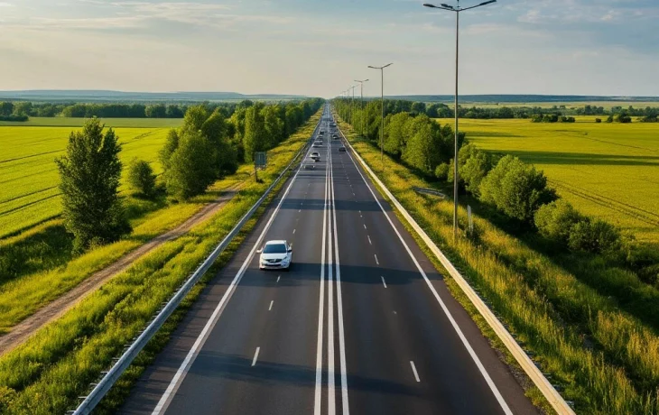 Под Краснодаром на месяц изменят движение на трассе М-4