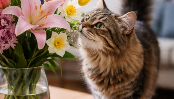 Эксперт назвал опасные для кошек цветы к 8 Марта