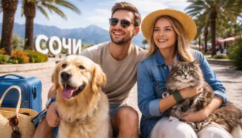 Сочи и Краснодар стали магнитом для туристов с питомцами