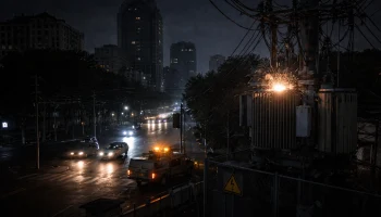 В центре Краснодара 17 улиц остались без света