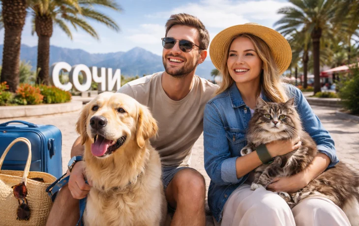 Сочи и Краснодар стали магнитом для туристов с питомцами