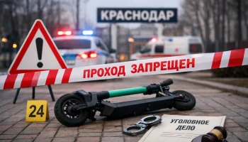 В Краснодаре после ДТП с самокатом завели дело