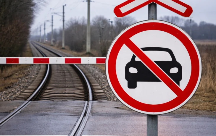 На Кубани грузовой поезд протаранил легковушку на переезде На Кубани грузовой поезд протаранил легковушку на переезде