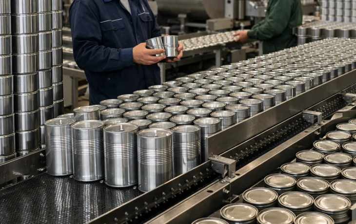 В Курганинске запустили завод жестяной упаковки