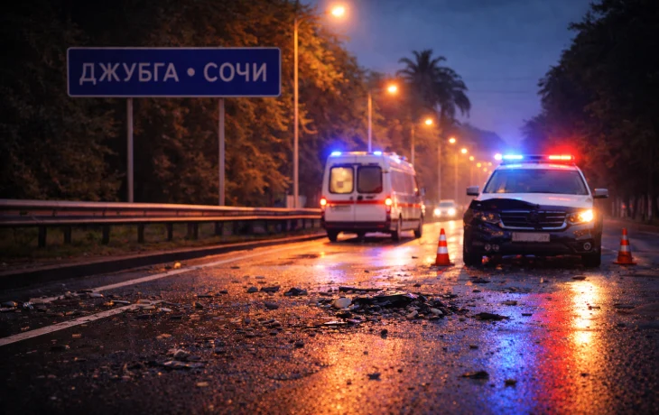 Ночная авария в Сочи унесла жизнь водителя Ночная авария в Сочи унесла жизнь водителя