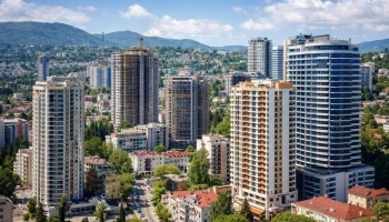 В Сочи тают предложения на верхних этажах: за год экспозиция сократилась на треть