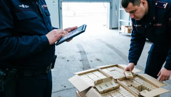 В Краснодаре у предпринимателей изъяли 27 тысяч единиц нелегального табака