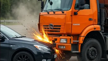 КамАЗ протаранил три машины в Армавире: двое в больнице КамАЗ протаранил три машины в Армавире: двое в больнице