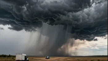 Краснодарский край под циклоном: дожди и грозы