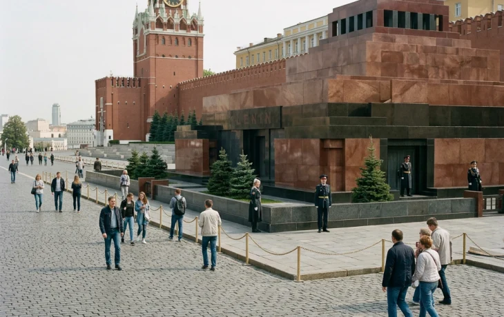 Мавзолей Ленина временно закроют для посетителей до середины мая