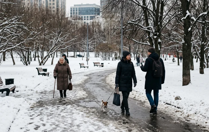 Снег и заморозки снова накрыли регионы европейской части России