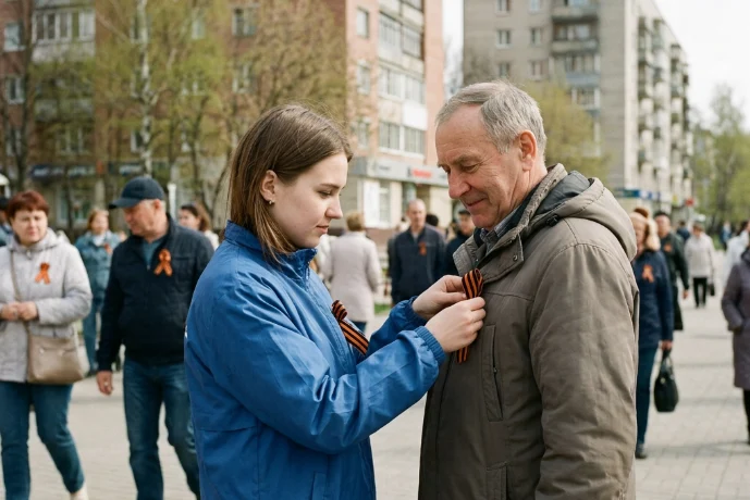 Георгиевская лента: в Краснодаре стартовала ежегодная акция памяти