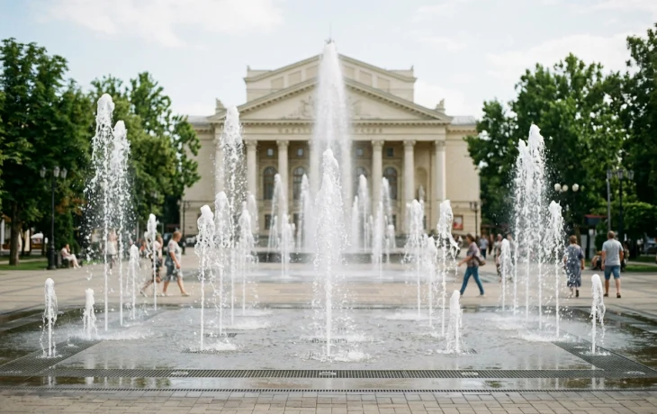 В Краснодаре отложили запуск фонтанов из-за ухудшения погоды