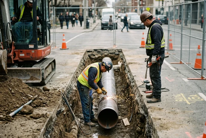 На Кубани обновляют водопроводные сети