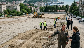 В Туапсе продолжают устранять последствия ночной атаки