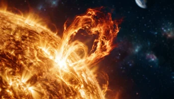 Новая группа пятен на Солнце грозит магнитными бурями