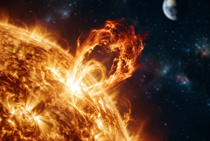 Новая группа пятен на Солнце грозит магнитными бурями