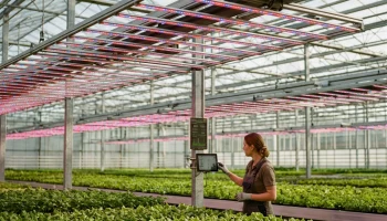 Учёные создают умное освещение для теплиц