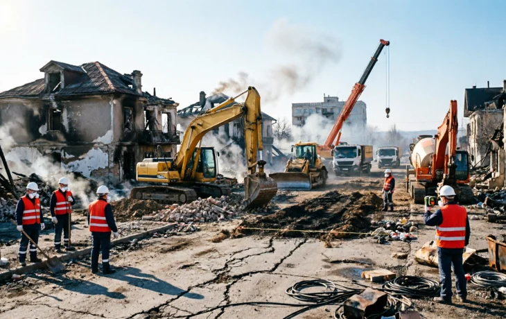 В Туапсе продолжается восстановление инфраструктуры после пожара