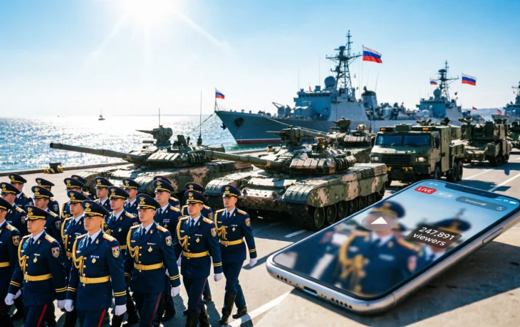 Военный парад в Новороссийске пройдет с онлайн-трансляцией