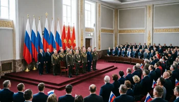 В Краснодаре чествовали героев двух поколений на торжественном собрании