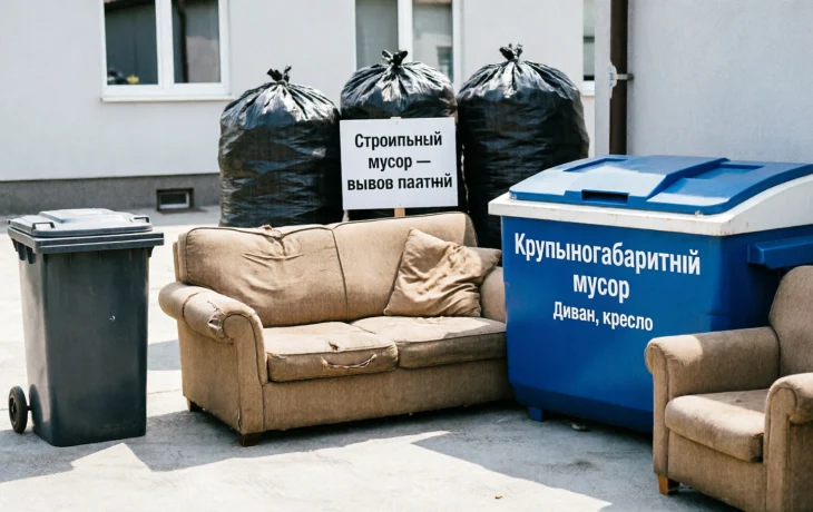 Как утилизировать мебель и строймусор по правилам ЖКХ