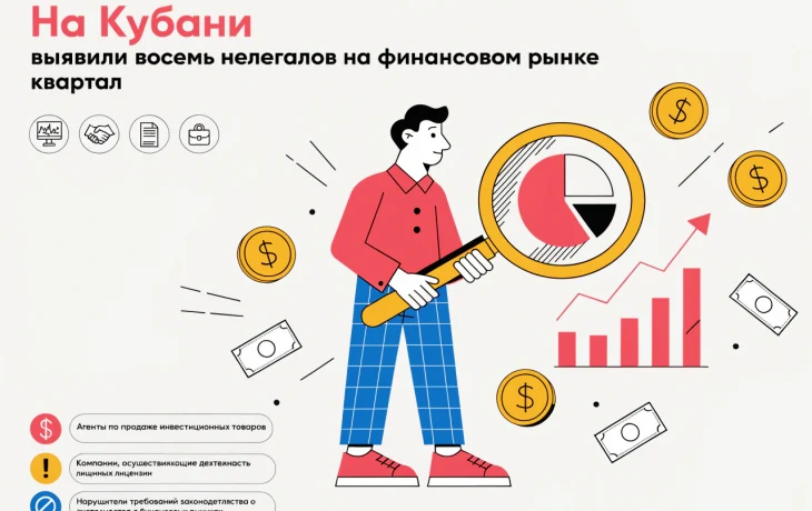 На Кубани Банк России выявил восемь нелегальных финансовых организаций
