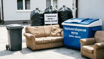 Как утилизировать мебель и строймусор по правилам ЖКХ