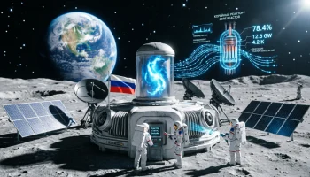Российские учёные создадут цифровых двойников для лунной АЭС