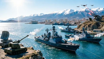 Военные учения с практическими стрельбами пройдут 19 мая в акватории Новороссийска