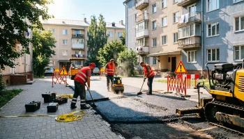Краснодар отремонтирует 26 дворовых проездов и внутриквартальных дорог в 2026 году