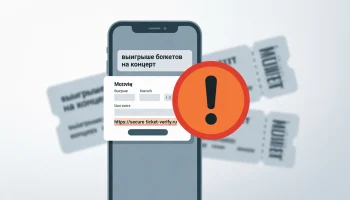 Как мошенники крадут деньги под видом розыгрыша билетов