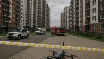Фрагменты беспилотного летательного аппарата найдены в Краснодаре 30 июня 2026 года