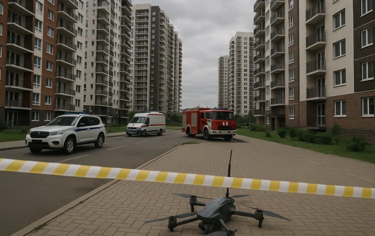 Фрагменты беспилотного летательного аппарата найдены в Краснодаре 30 июня 2026 года