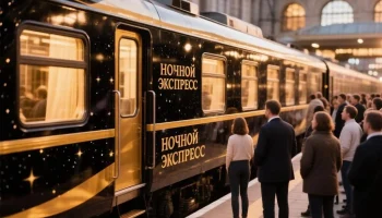 Новый поезд &laquo;Ночной Экспресс&raquo; связал Москву и черноморское побережье