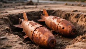 В Новороссийске успешно ликвидировали две фугасные авиабомбы времен Великой Отечественной войны