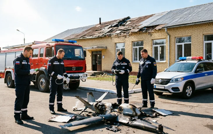 Ночная атака БПЛА: на Кубани повреждены школа и дома