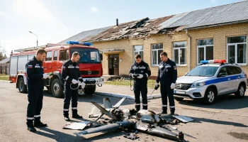 Ночная атака БПЛА: на Кубани повреждены школа и дома