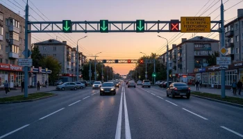 На улице 1 Мая в Краснодаре с 19 октября введут реверсивное движение
